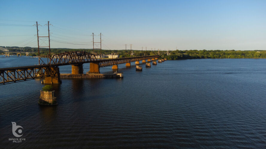 Bridge at sunset